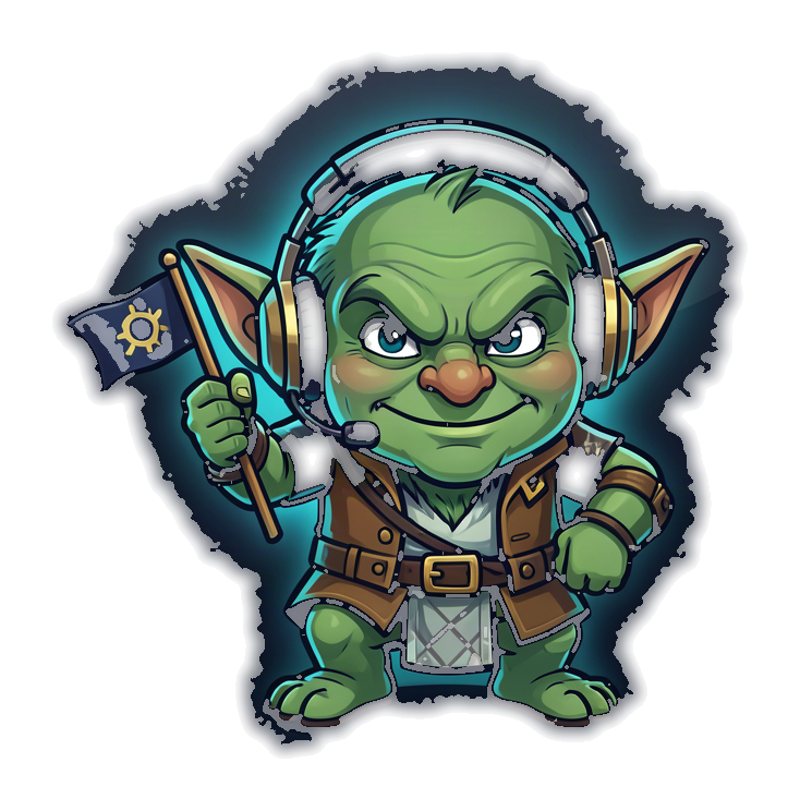 Macro Goblin mascot